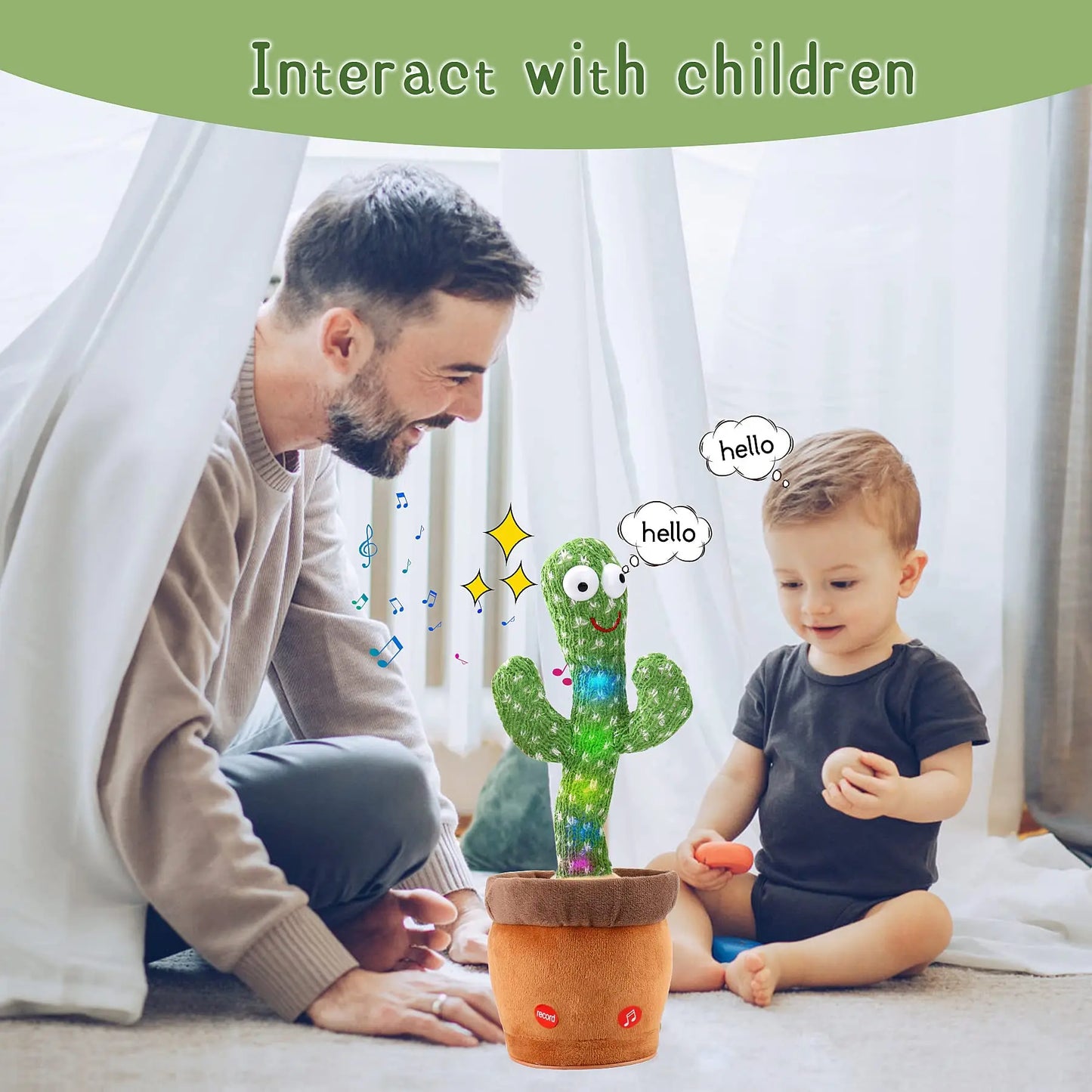 JABAL X™-Cacto Dancing Cactus Plush Toy