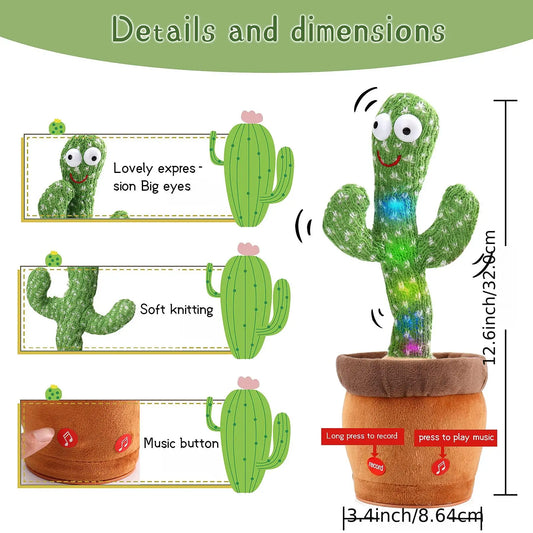 JABAL X™-Cacto Dancing Cactus Plush Toy